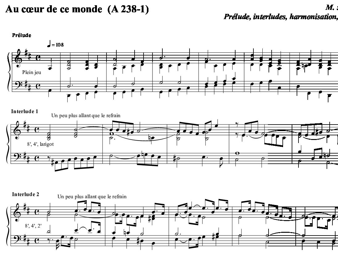 Au cœur de ce monde (A 2381) Francis Chapelet — free download